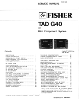 Fisher TADG-40 - Schematic 